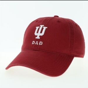 Legacy Crimson IU Dad Cap